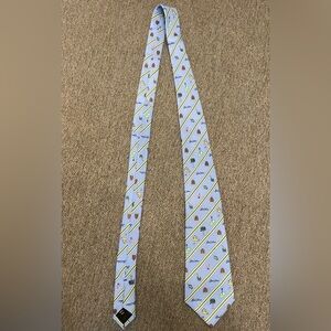 Sea Island youth patterned tie